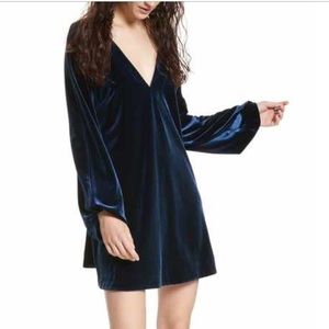 Free People Misha Velvet Mini Dress